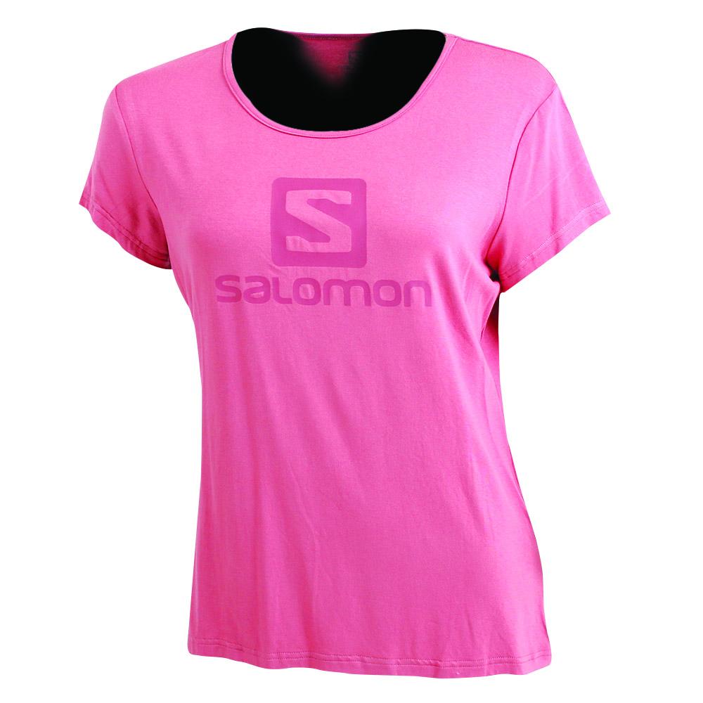 Camisetas Salomon Mujer Fucsia - Salomon Argentina WARRIOR SS TE W,312795-WXL